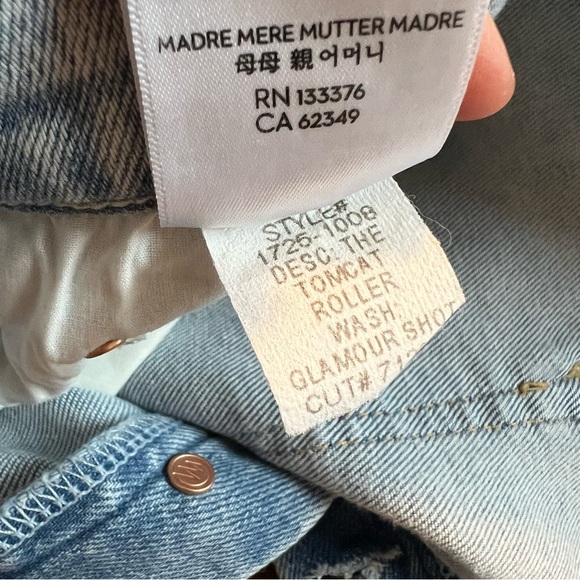 Mother the tomcat roller wide leg jeans - Picture 9 of 9